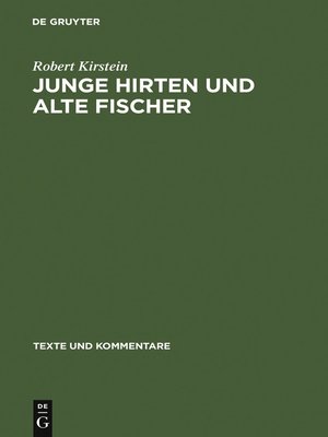 cover image of Junge Hirten und alte Fischer